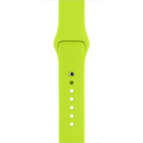 Curea iUni compatibila cu Apple Watch 1/2/3/4/5/6/7, 42mm, Silicon, Green